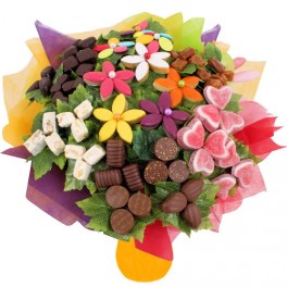 Livraison à domicile Bouquet Gourmand, envoi de bouquet de chocolat