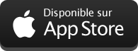 Application disponible sur App Store